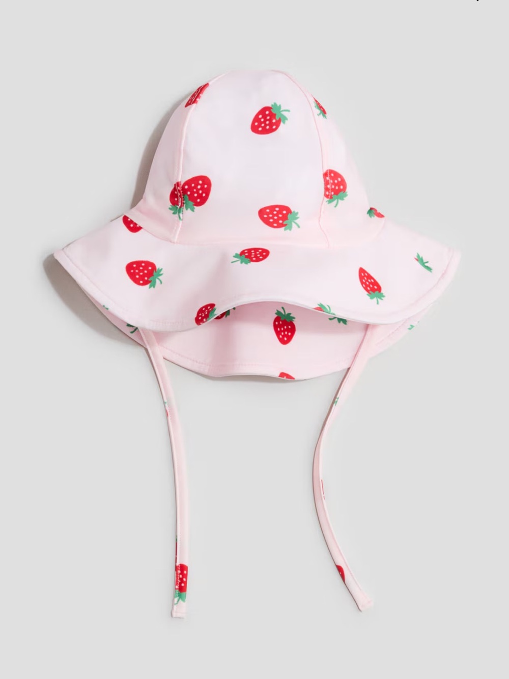H&M Baby Pink Strawberry Print Hat UPF 50+ BNWT - sold out online